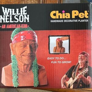 Willy Nelson Chia Pet